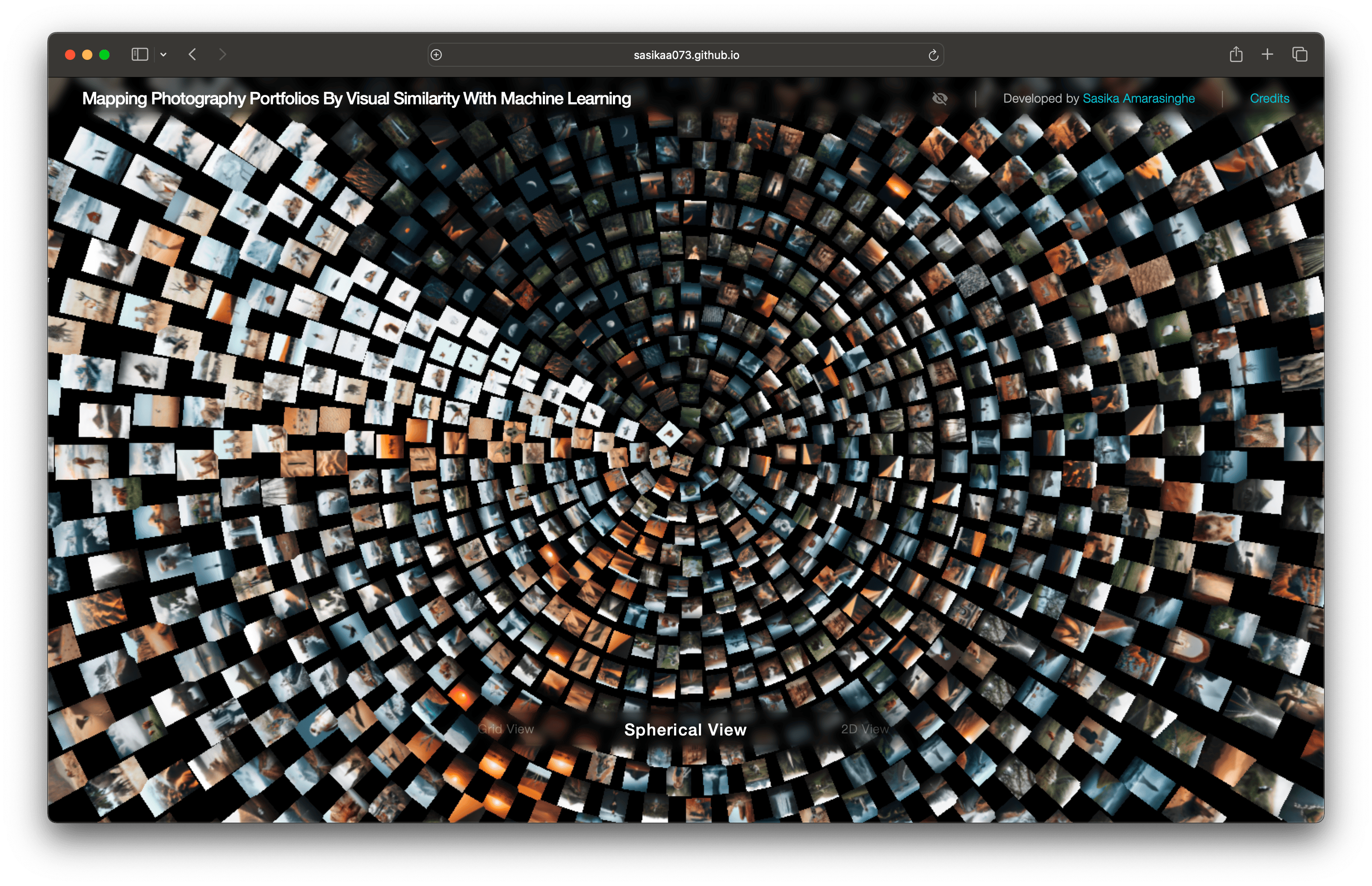 Mapping Photography Portfolios by Visual Similarity With Machine Learning Preview